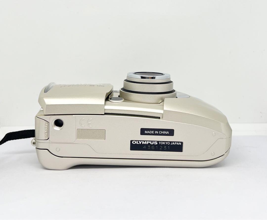極美品 完動品★OLYMPUS μ-III 120 フィルムカメラ 動作確認済み