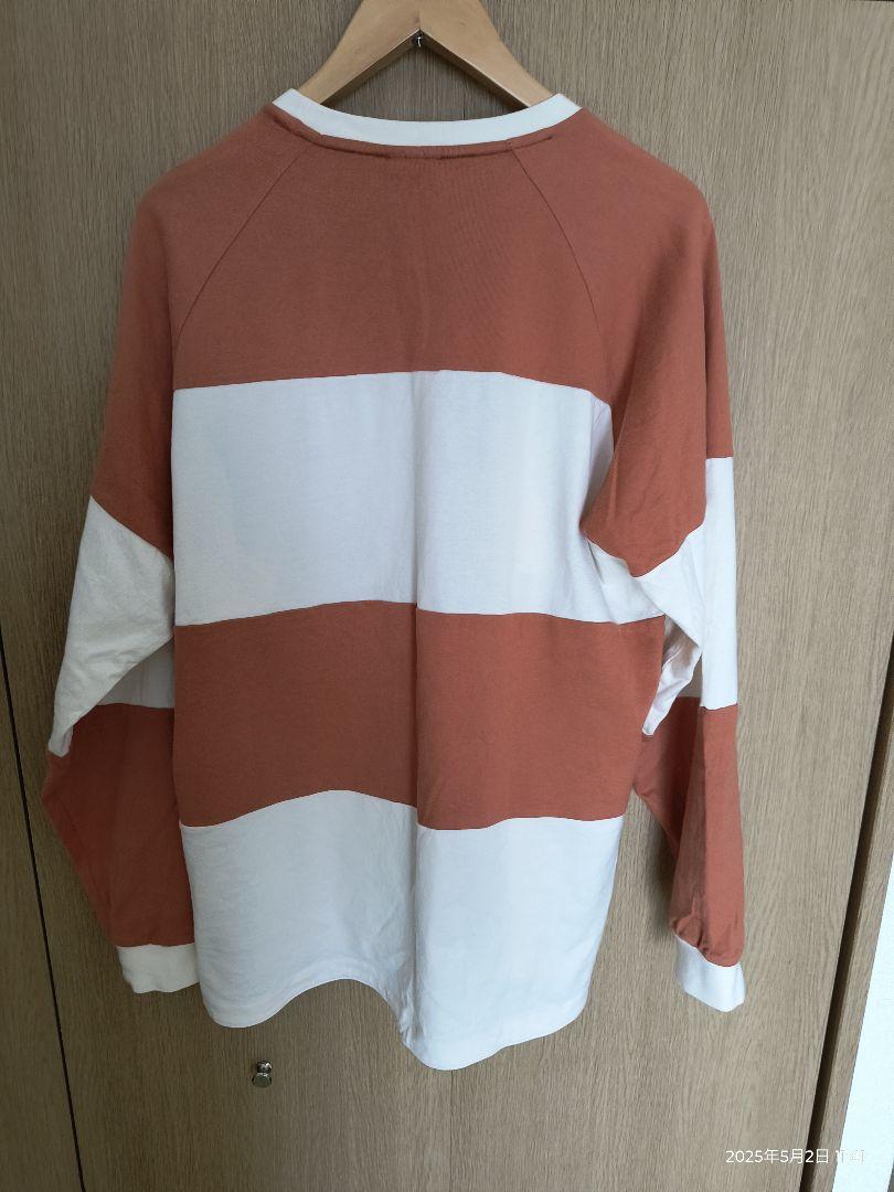 ボーラホリック　ボーダーロングTシャツ　SizeＬ
