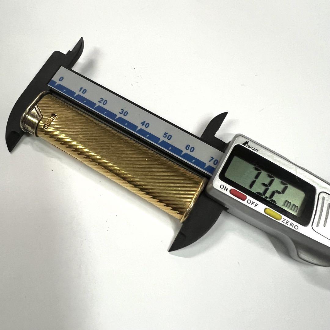 ダンヒルゴールド ストライプ模様