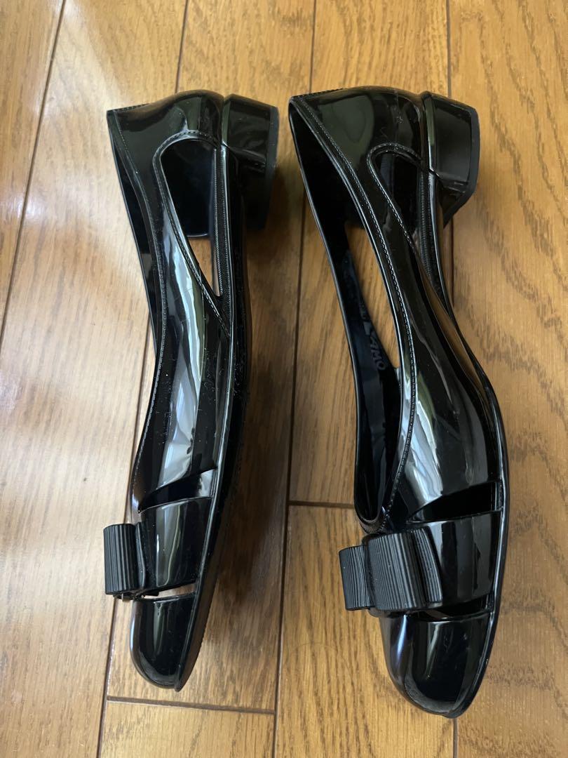 Ferragamo ラバーシューズ ブラック