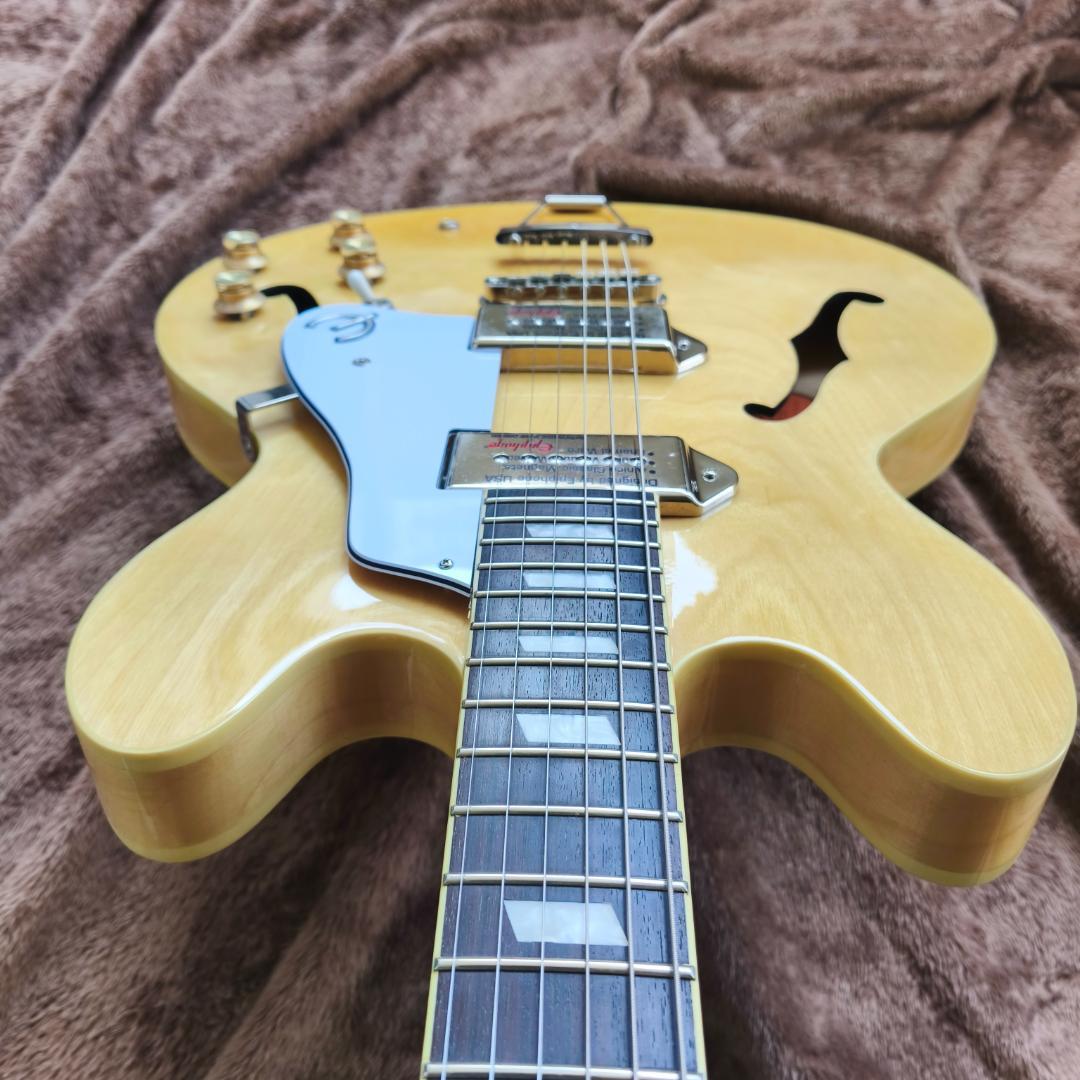 超美品 Epiphone Casino Natural カジノ ナチュラル