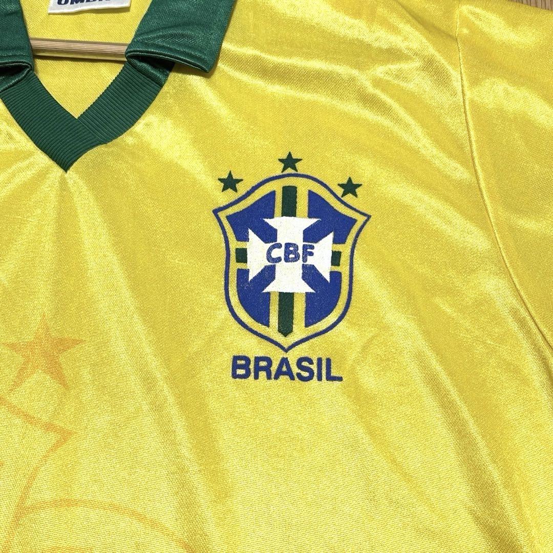 希少 美品 UMBRO アンブロ ブラジル代表 ユニフォーム 1994年 90s