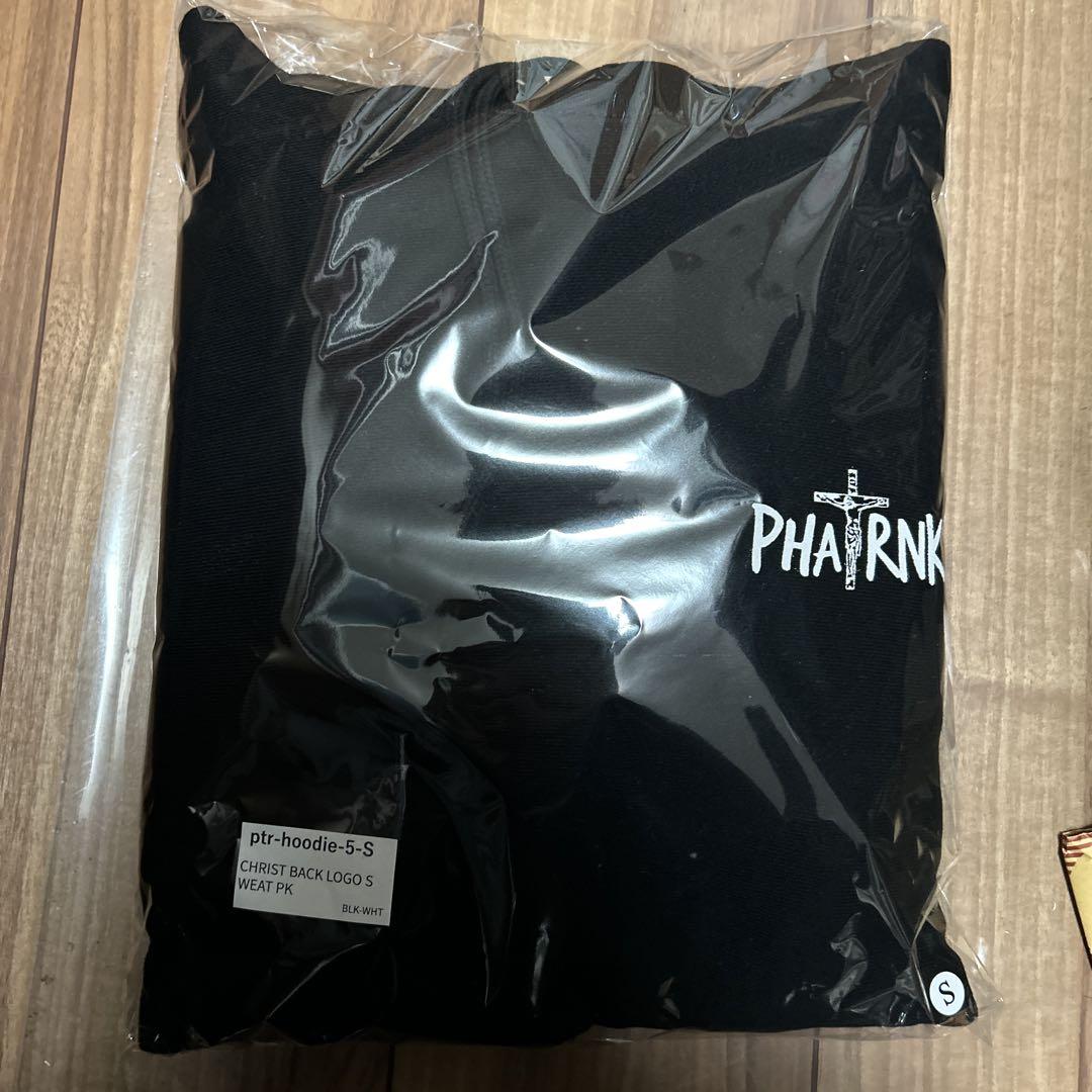 ファットランク PHATRNK 461031レア キリスト パーカー S 黒