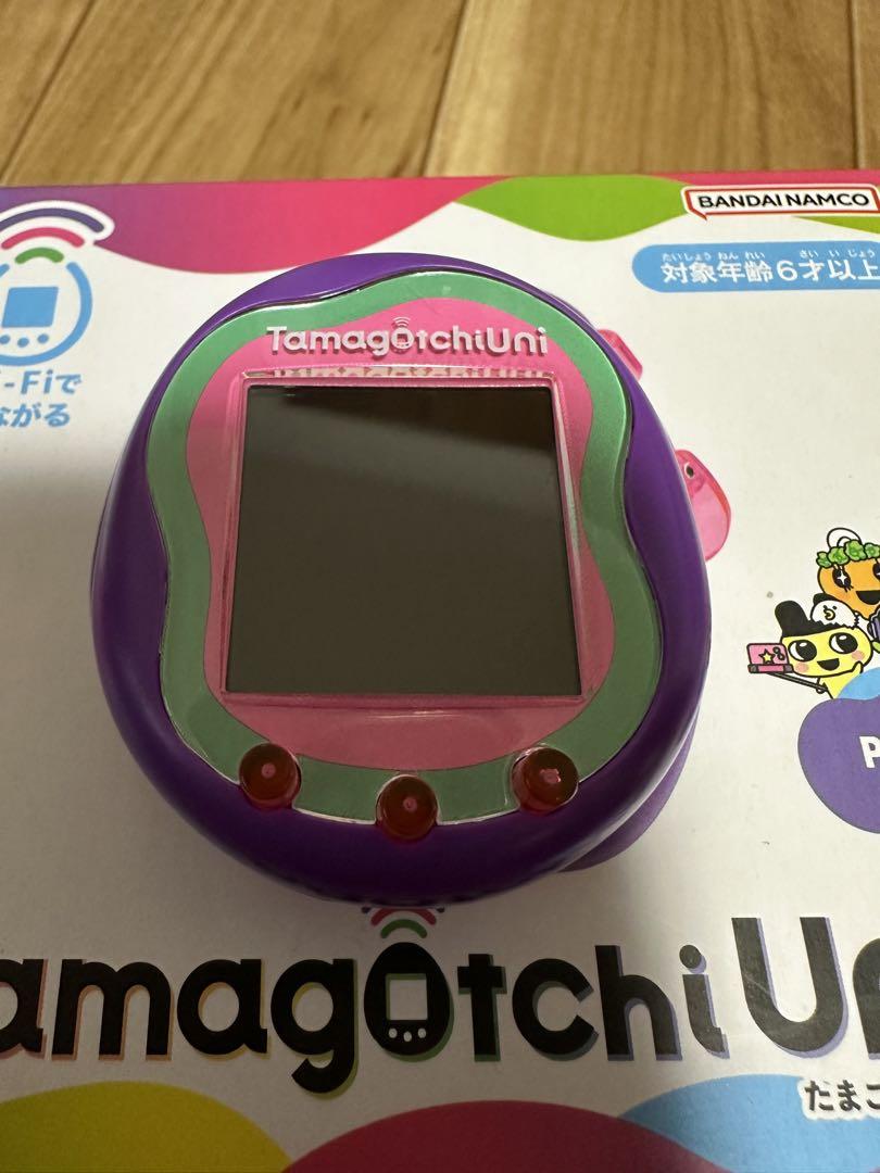 状態良 Tamagotchi Uni パープル 本体 たまごっちユニ