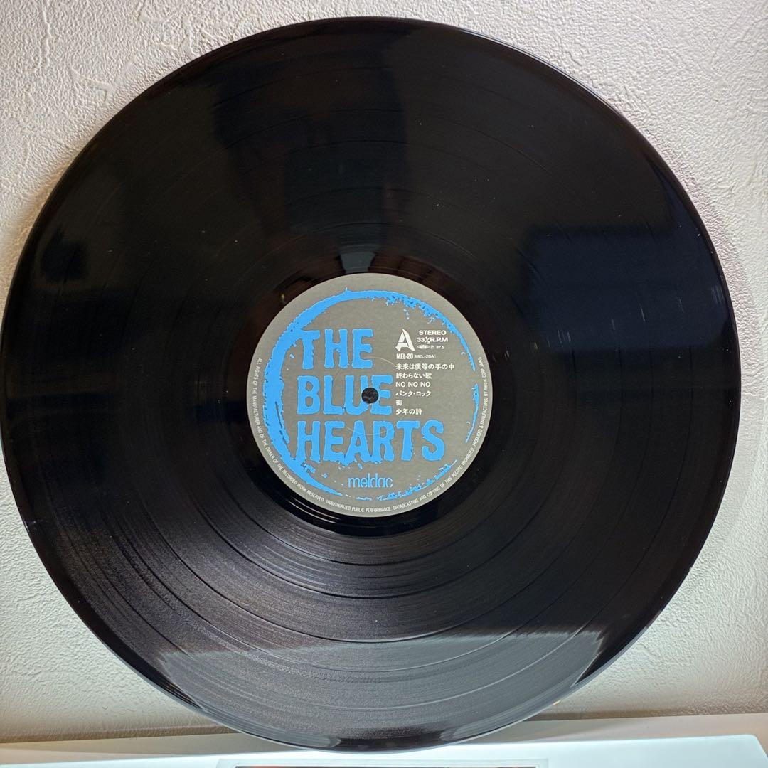 THE BLUE HEARTS レコード 初回ダンボールジャケット