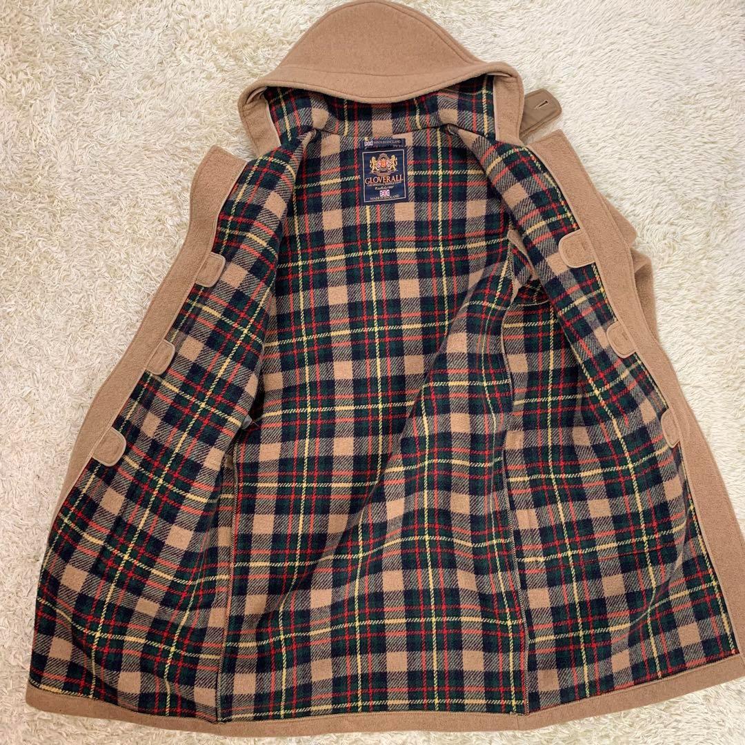 極美品✨GLOVERALLグローバーオールダッフルコートキャメルXL トグル