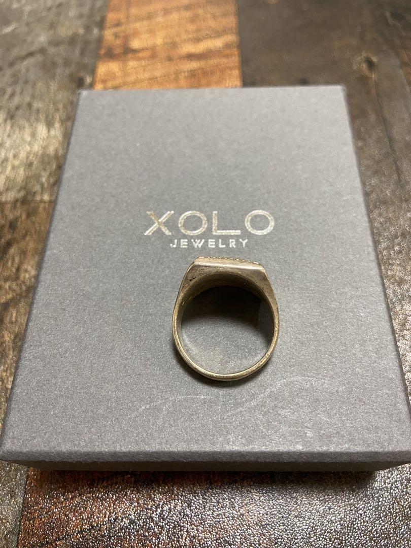 XOLO シルバー スクエアリング　17号 XOLO シルバー スクエアリング 17号 - メルカリ