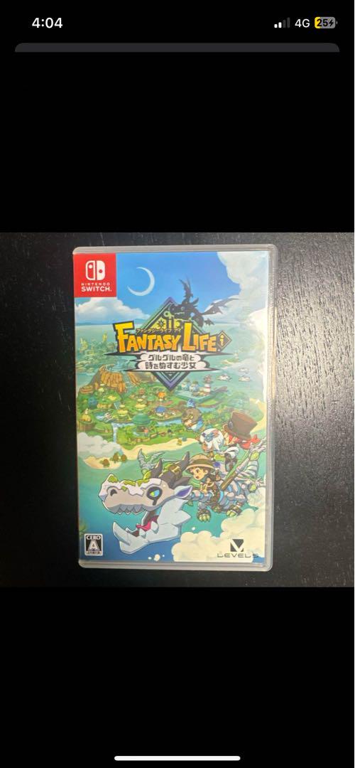 ファンタジーライフ　i グルグルの竜と時をぬすむ少女　switch