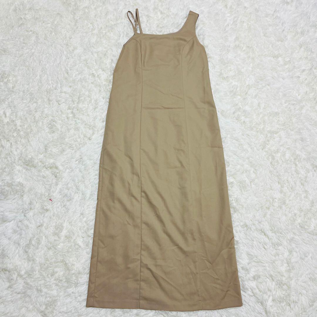 【美品】　カプリシューレマージュ　ボレロsetアシメワンピース　ベージュ 美品】 カプリシューレマージュ ボレロsetアシメワンピース