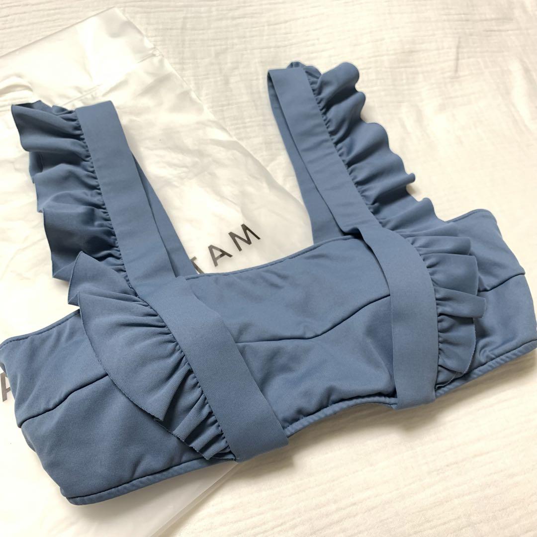 激安単価で pixy stam alexia indigo ショッパー付き 水着 トップ 水着