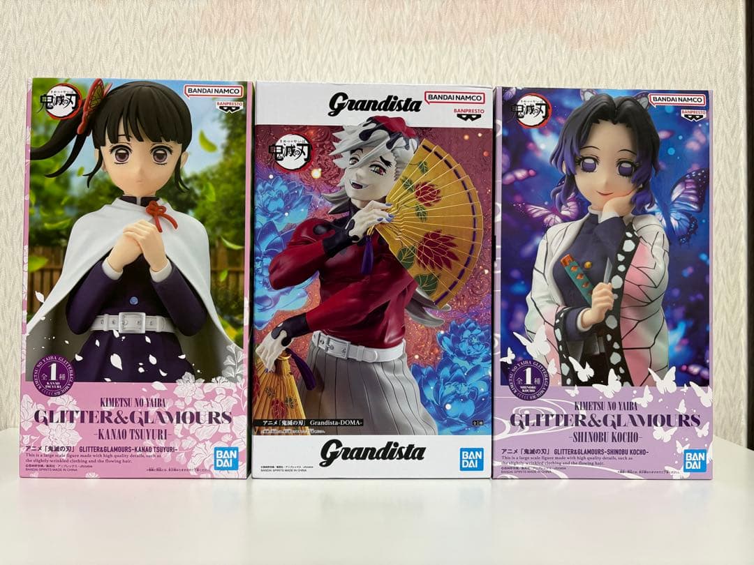 【鬼滅の刃】 Grandista 童磨 & 胡蝶しのぶ & 栗花落カナヲ！✨ 6,142円