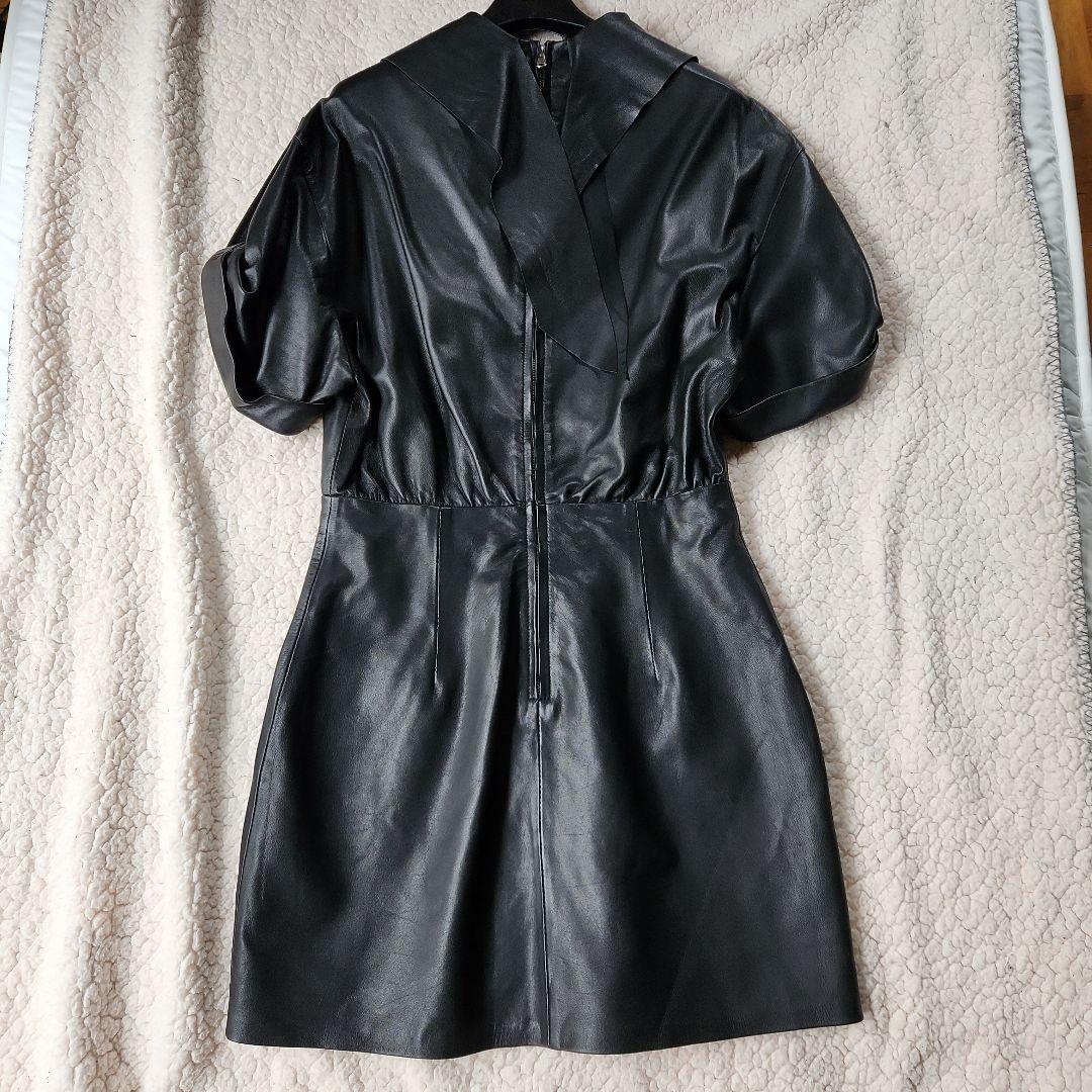 レザーミニワンピース