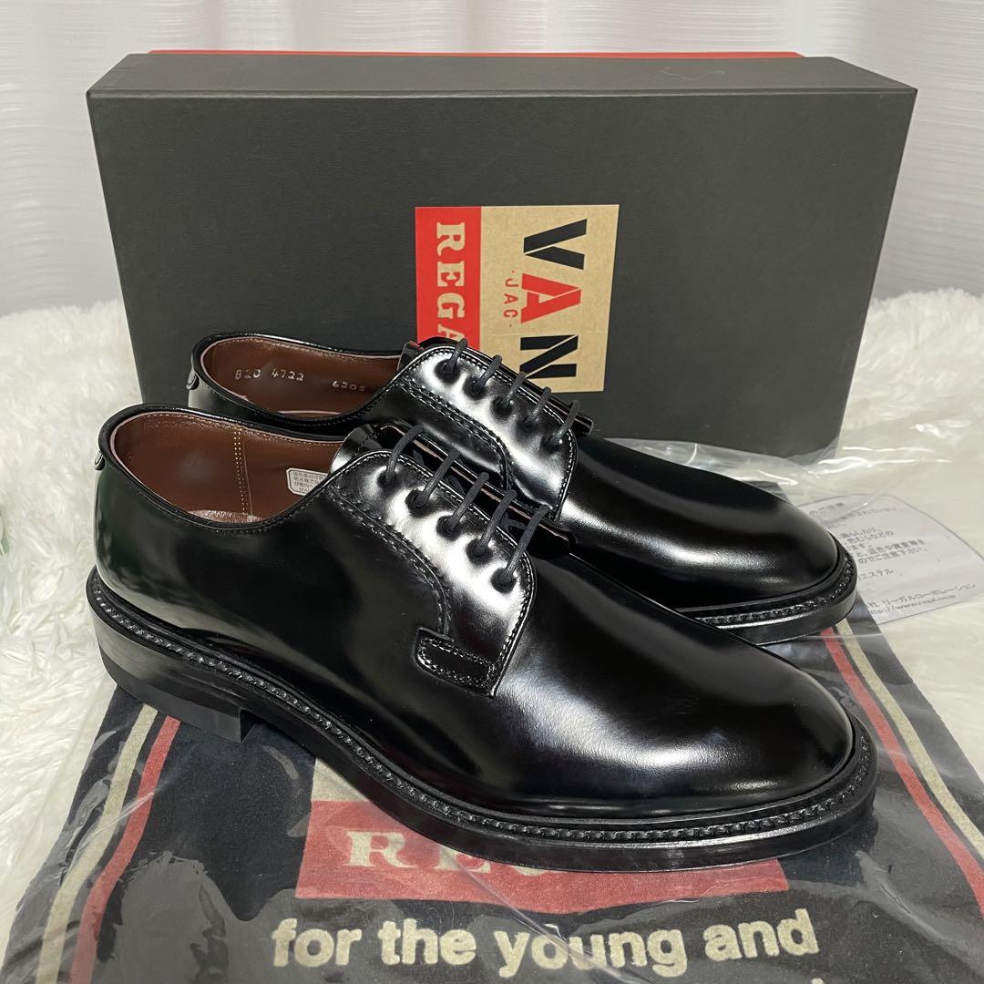 ⭐️新品未使用⭐️ VAN×REGAL ビジネスシューズ　プレーントゥ　ブラック