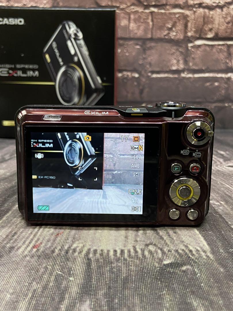 動作品　CASIO EXILIM EX-FC150 デジタルカメラ