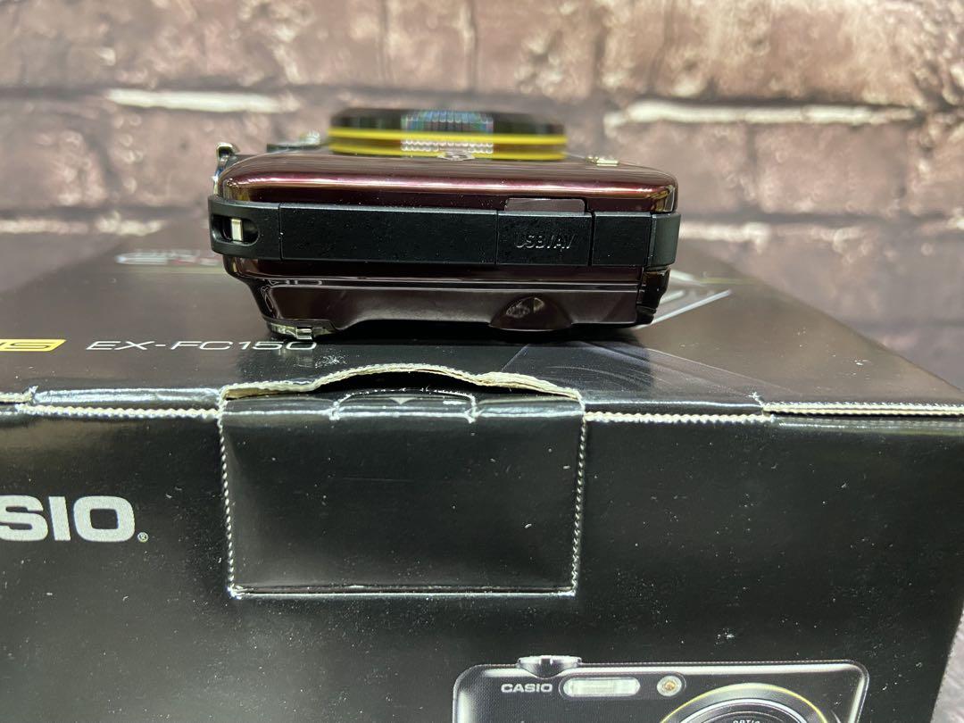 動作品　CASIO EXILIM EX-FC150 デジタルカメラ