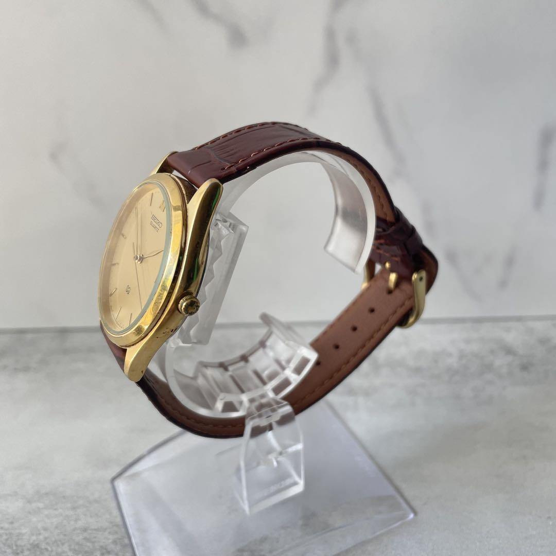 稼働品　SEIKO キングクォーツ　ゴールドケース　デイデイト　腕時計　メンズ SEIKO KING QUARTZ デイデイト 金 ゴールド メンズ 腕時計