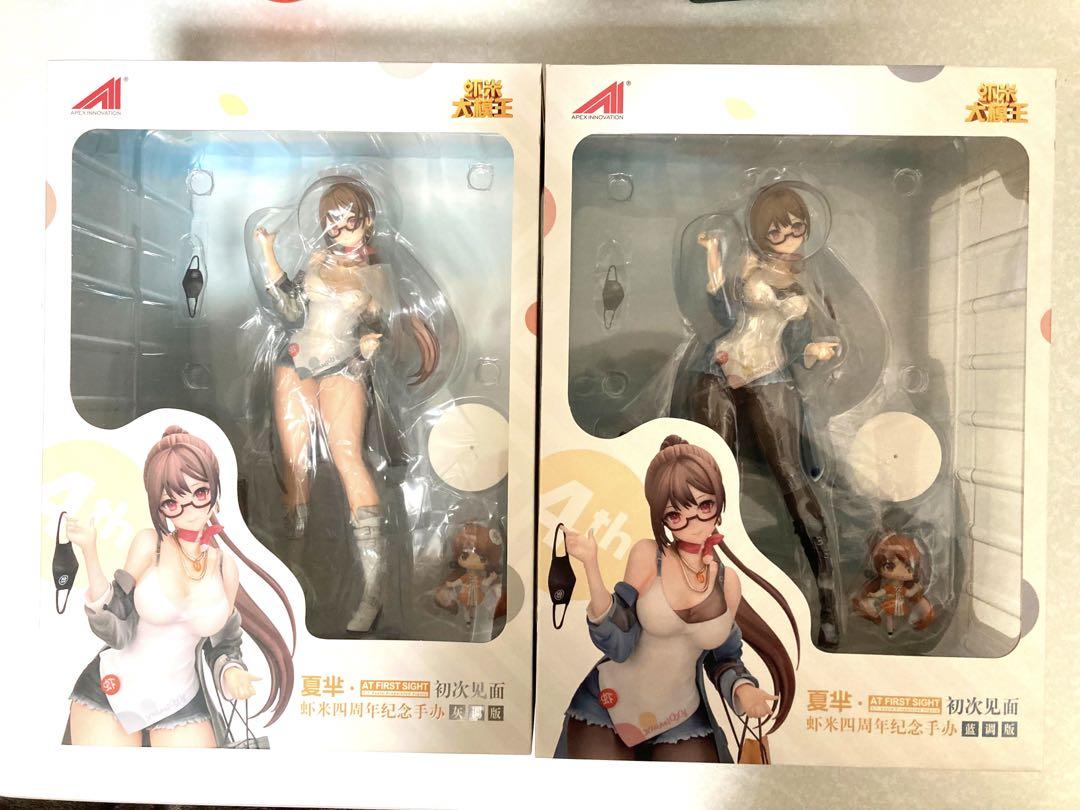 APEX×蝦米大模王 1/7 XIAMI 4周年記念フィギュア 初めましてセット
