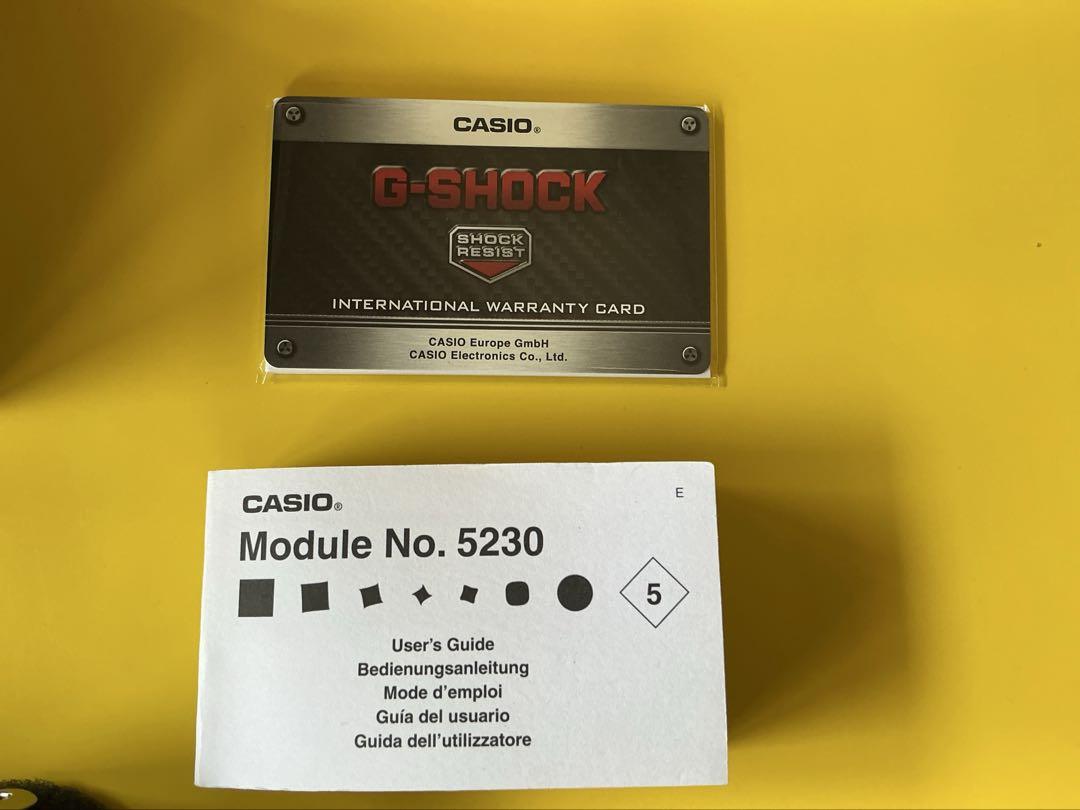 【値下げ】CASIO G-SHOCK 5230 ブラック メンズ腕時計