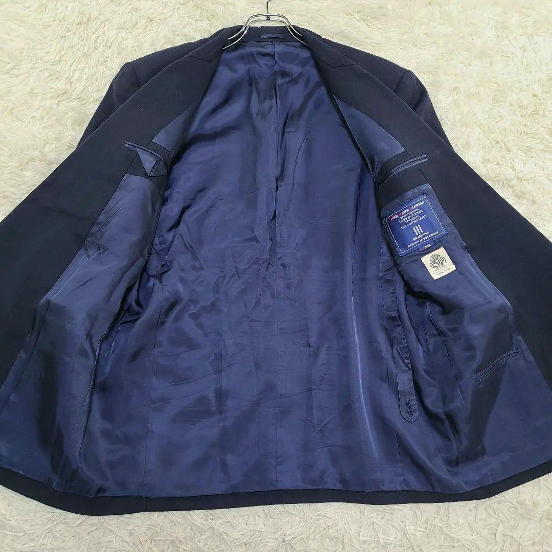 アバハウス 大きいサイズ【金ボタン 紺ブレ XL～2XL】テーラードジャケット