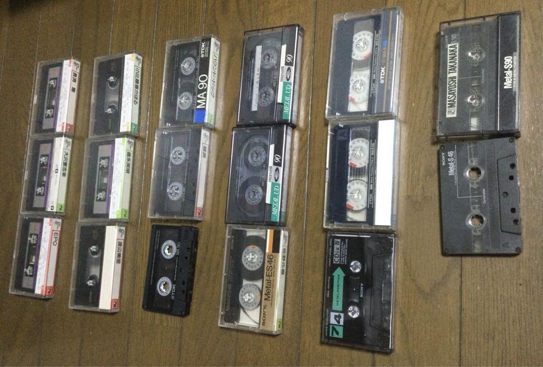 　カセットテープ　メタルポジョション　約17本