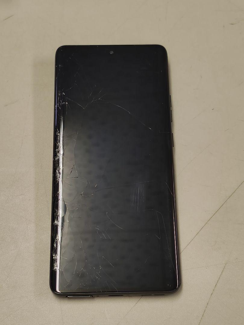 ジャンク　Motorola edge 50s pro 本体 画面ひび割れ