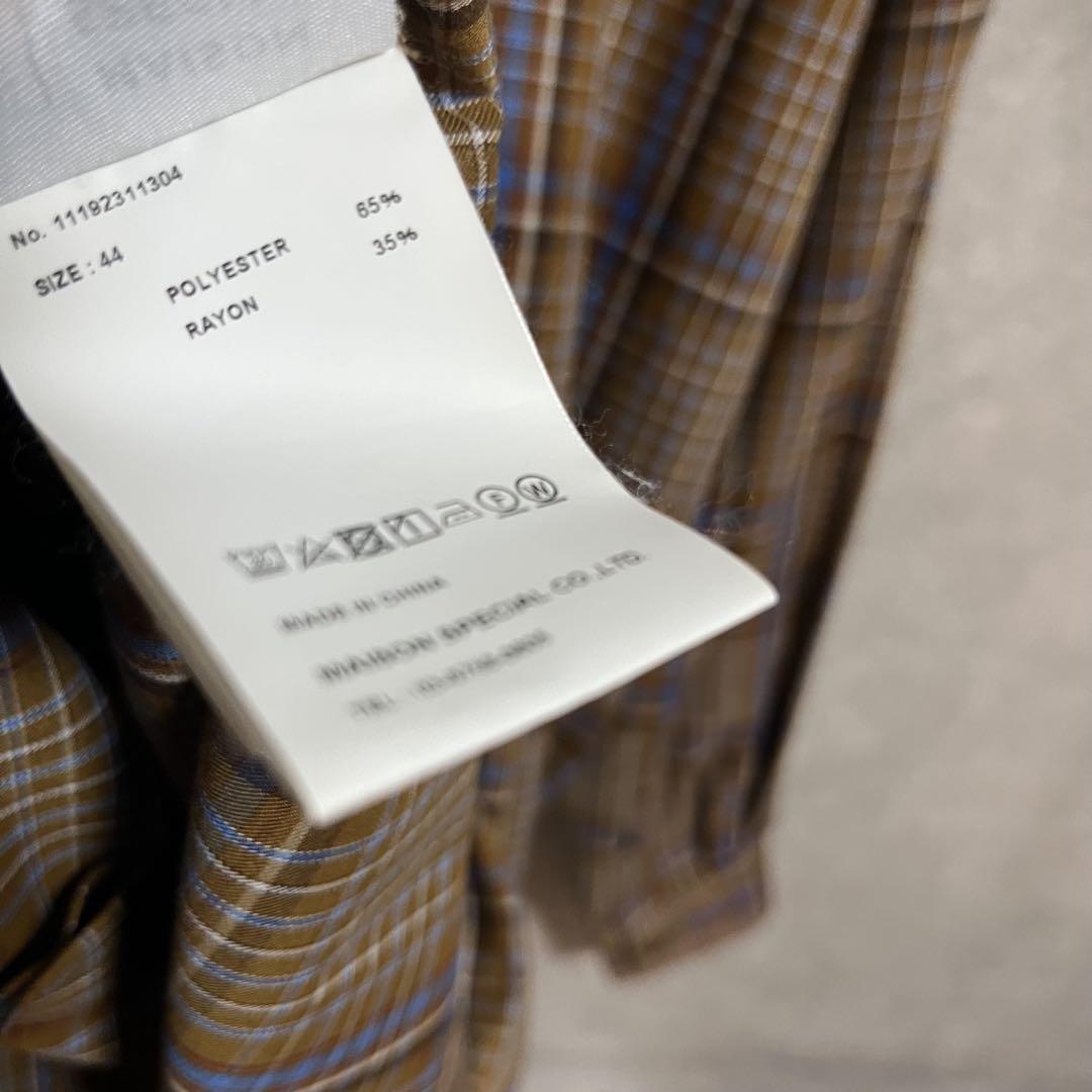 【美品】Maison Special 19AW オーバーシルエット シャツ