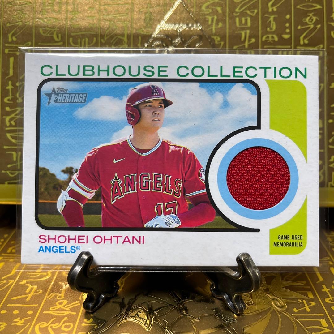 期間限定特価品 WBC topps heritage レリックカード 大谷翔平 revecap.com