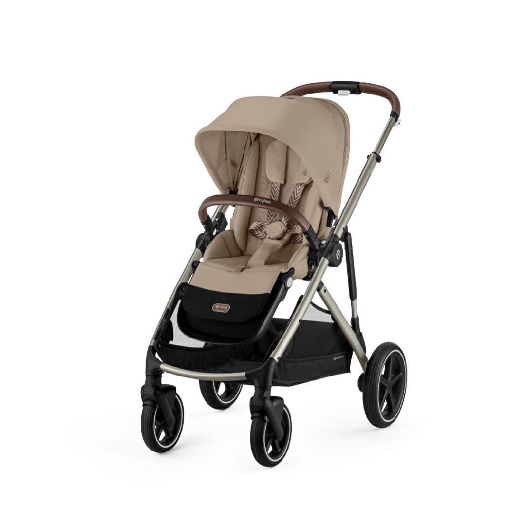 【新品】cybex ガゼルS + シートユニットセット　アーモンドベージュ