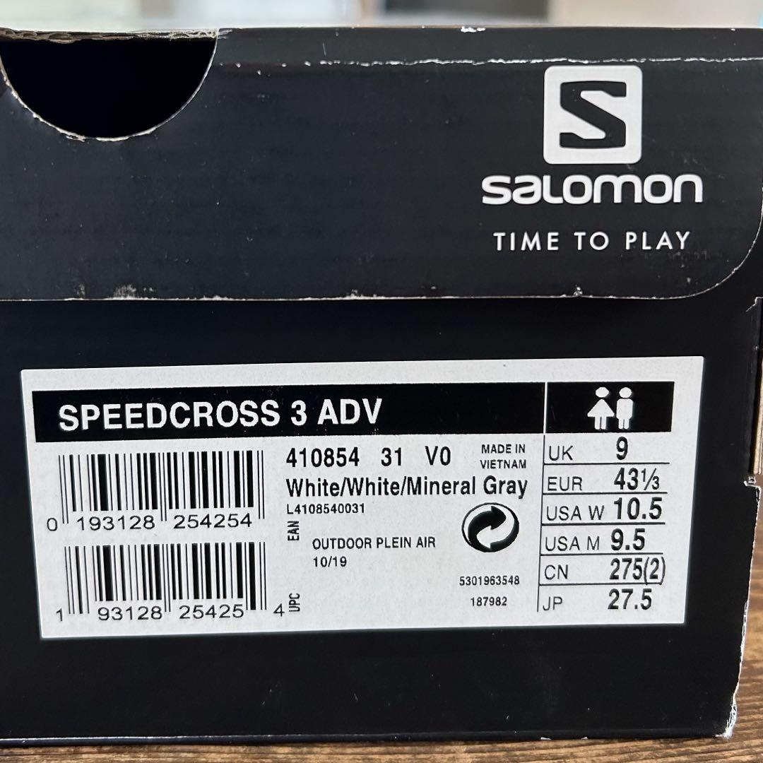 SALOMON SPEEDCROSS3 ADV 27.5cm