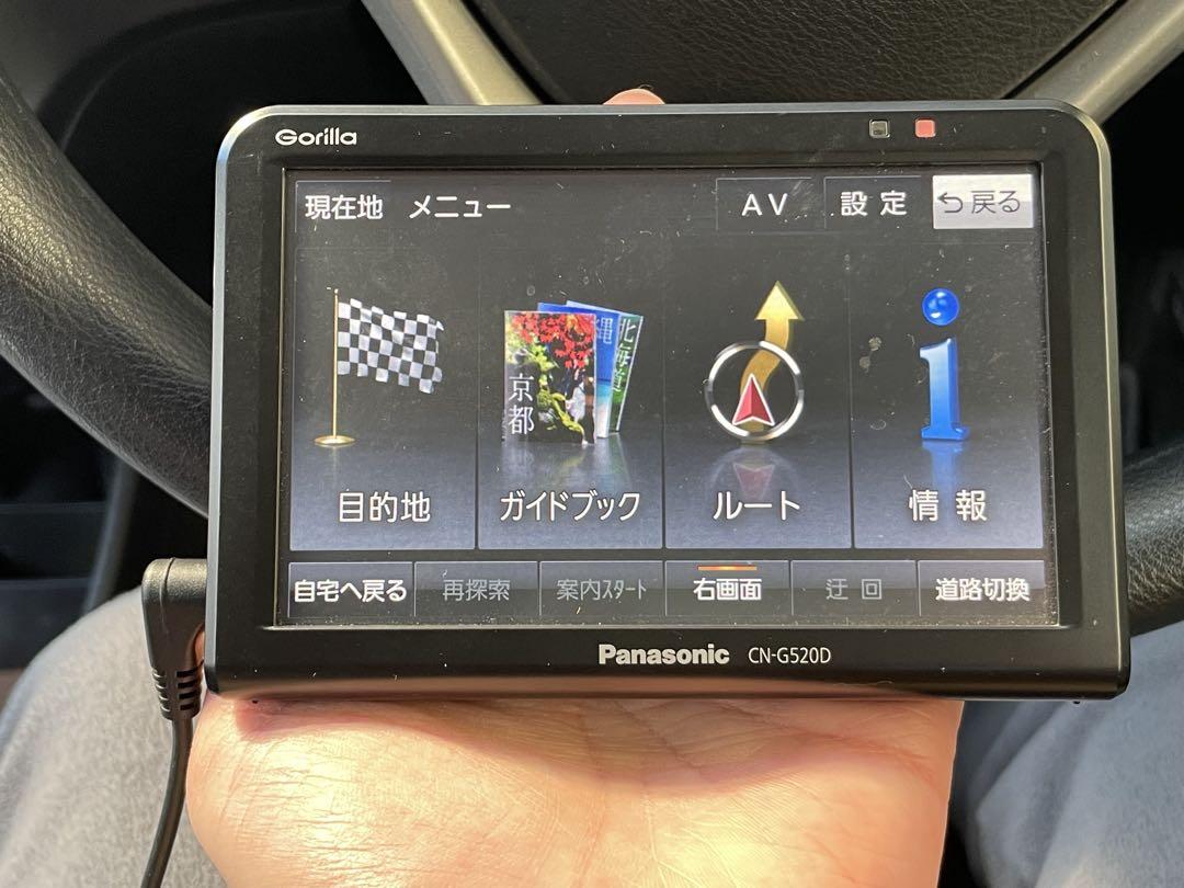 Gorilla (ゴリラ) CN-G520D ポータブルナビ　2019年製