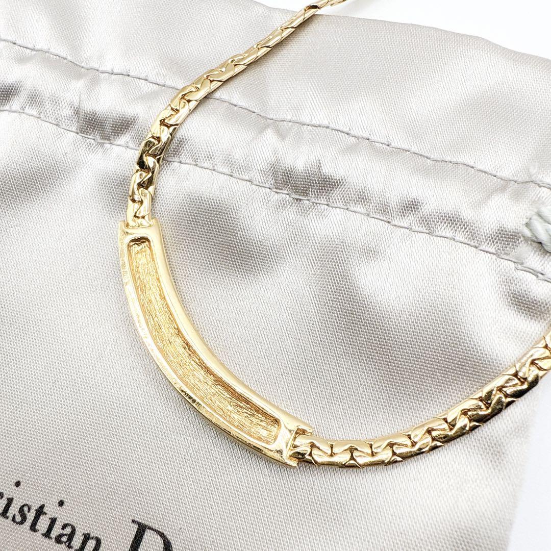 【NEW限定品】 Germany製極美品✨ 2594 Dior 刻印 希少 ロゴ CD ネックレス アクセサリー