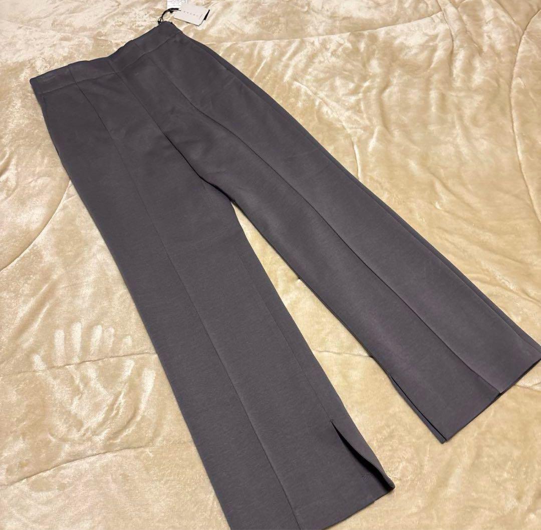 ⭐️新品　HAVEL studio　ダブルジャージーパンツ　グレー　38