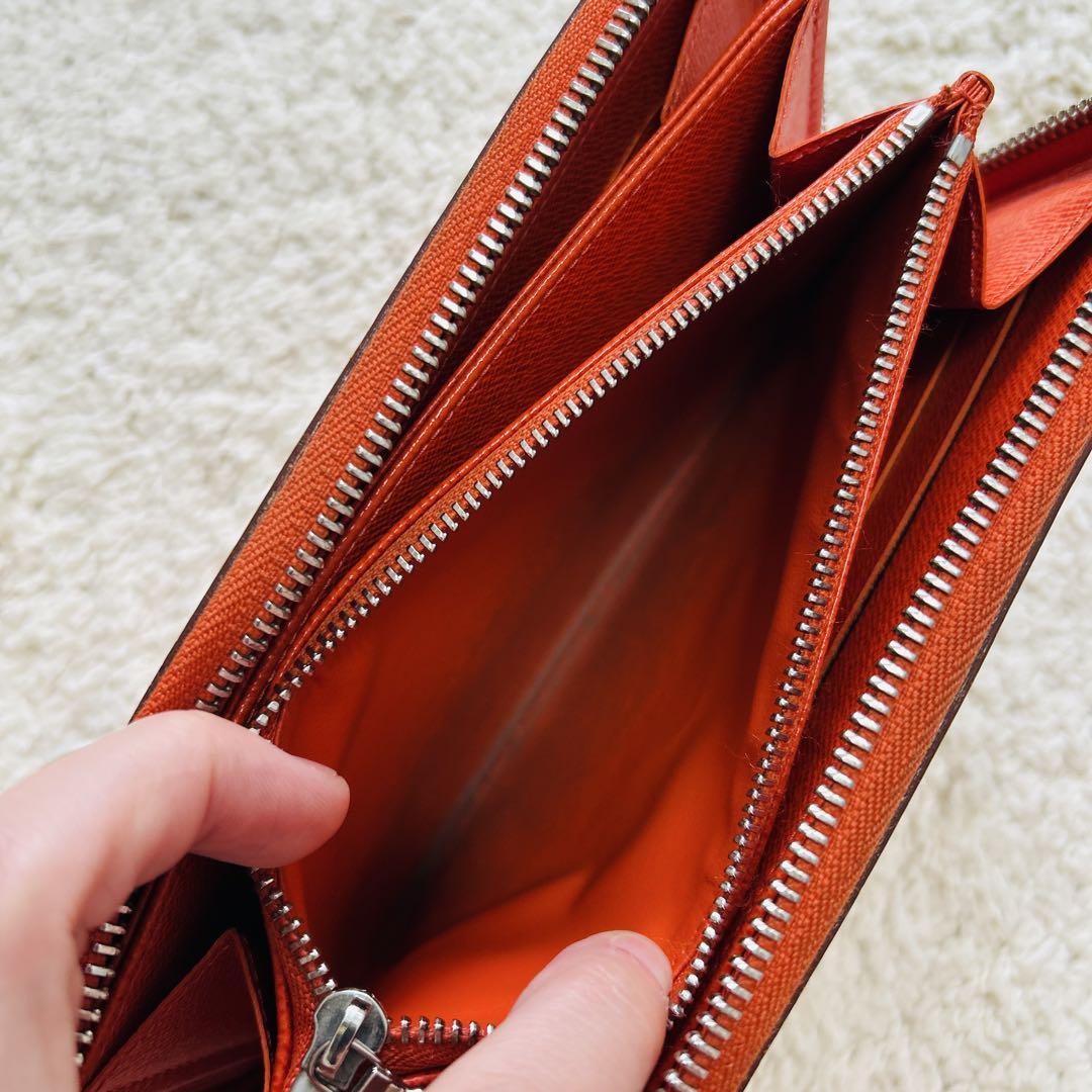 Louis Vuitton エピレザー 長財布 オレンジ - メルカリ
