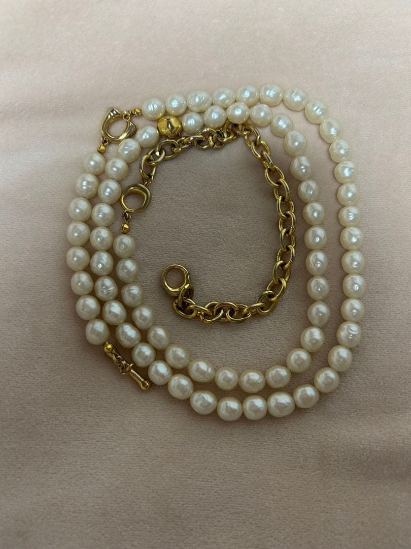 アクセサリー CHIEKO+ pearl necklace 02bonheur pearl necklace 02bonheur ｜CHIEKO+(チエコプラス)公式通販