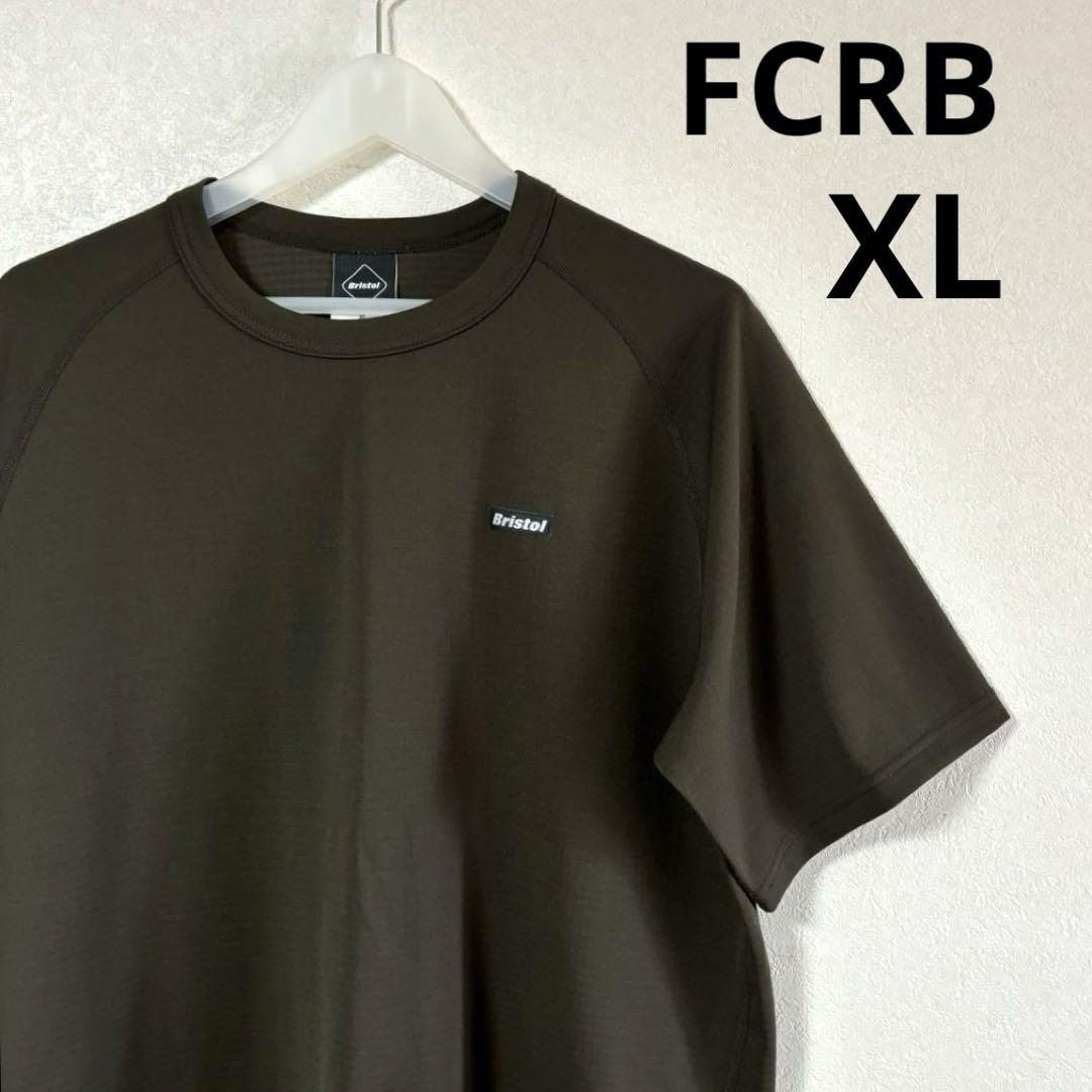 FCRB 20AW PACK TEE オリーブ　ロゴ　ワンポイント　XL