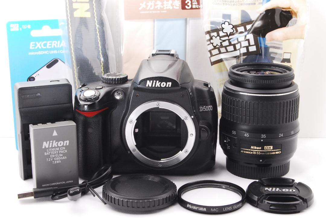 Nikon D5000 ニコン 一眼レフ カメラ スマホ転送 初心者オススメ