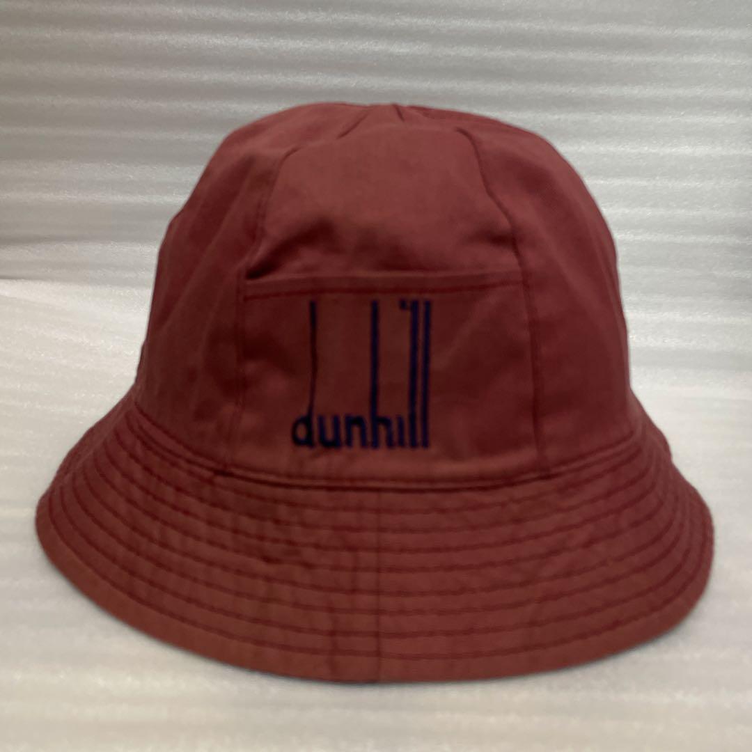 美品　dunhill ダンヒル　リバーシブル　バケットハット　帽子　香港製
