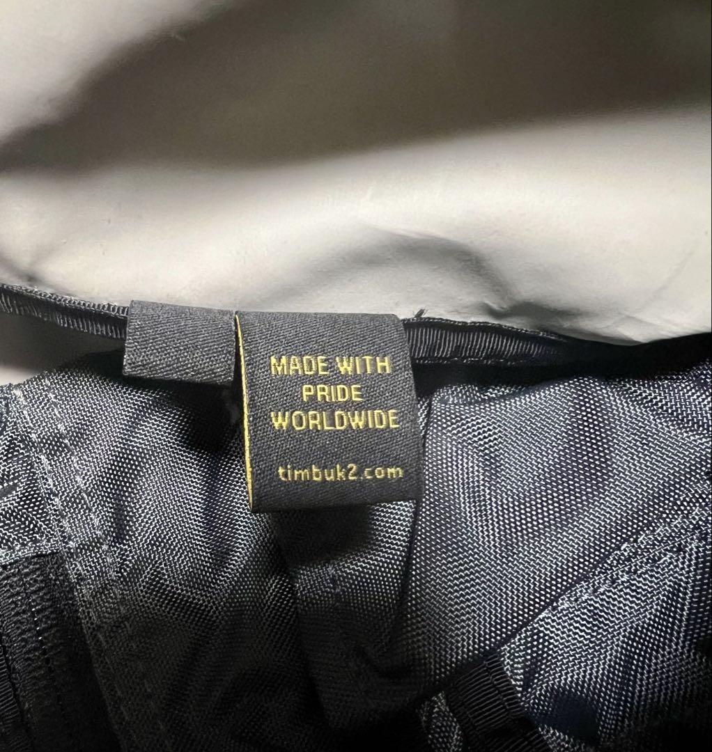 TIMBUK2 メッセンジャーバッグ グレー/イエロー