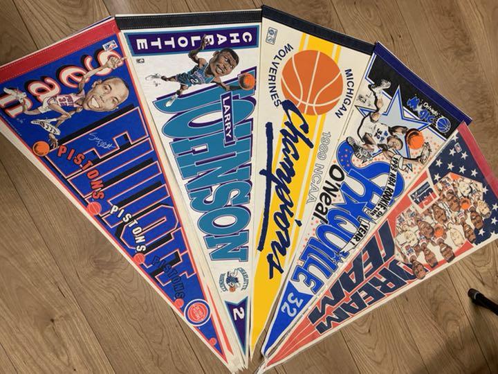 NBA ペナント　9枚セット