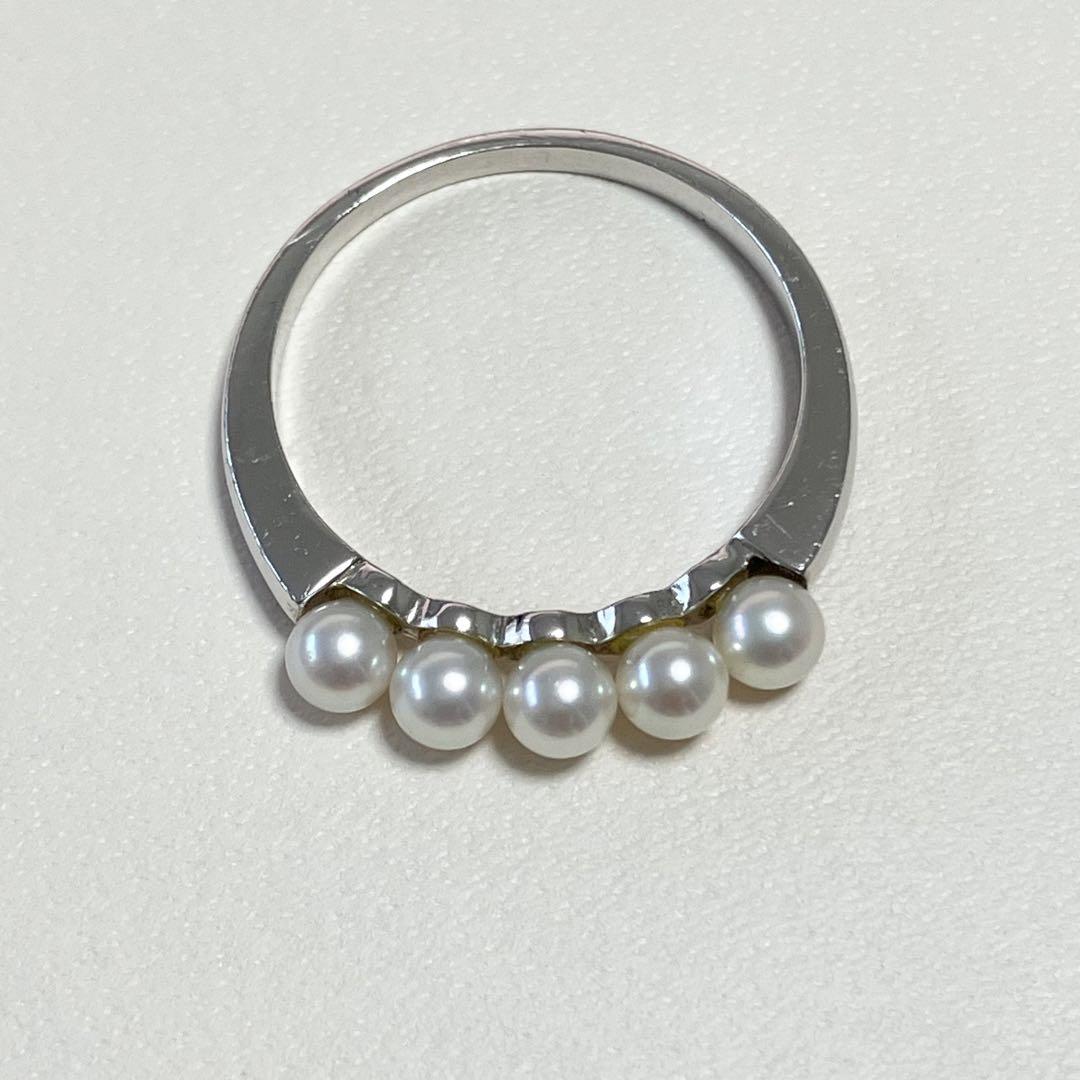 MIKIMOTO✨ミキモト　 あこや真珠　ベビーパール 指輪　リング