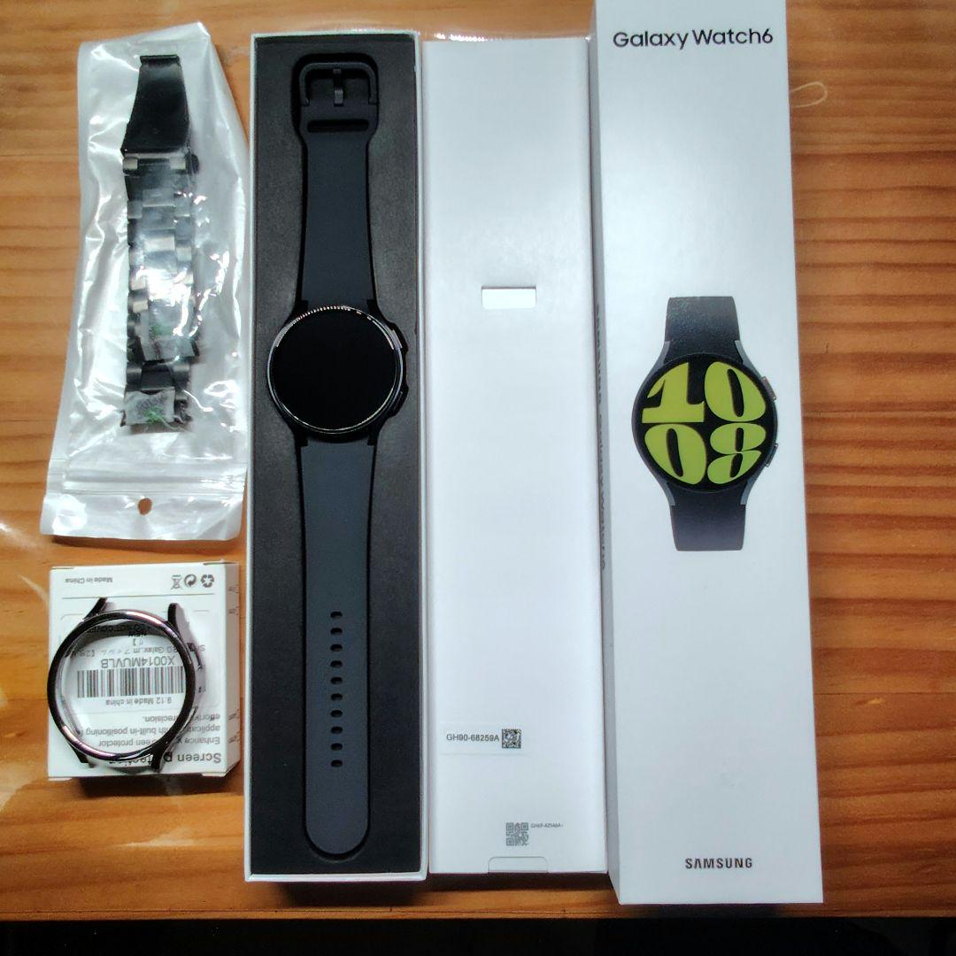 Galaxy Watch6 44mm グラファイト 国内正規 LTE版 ドコモ