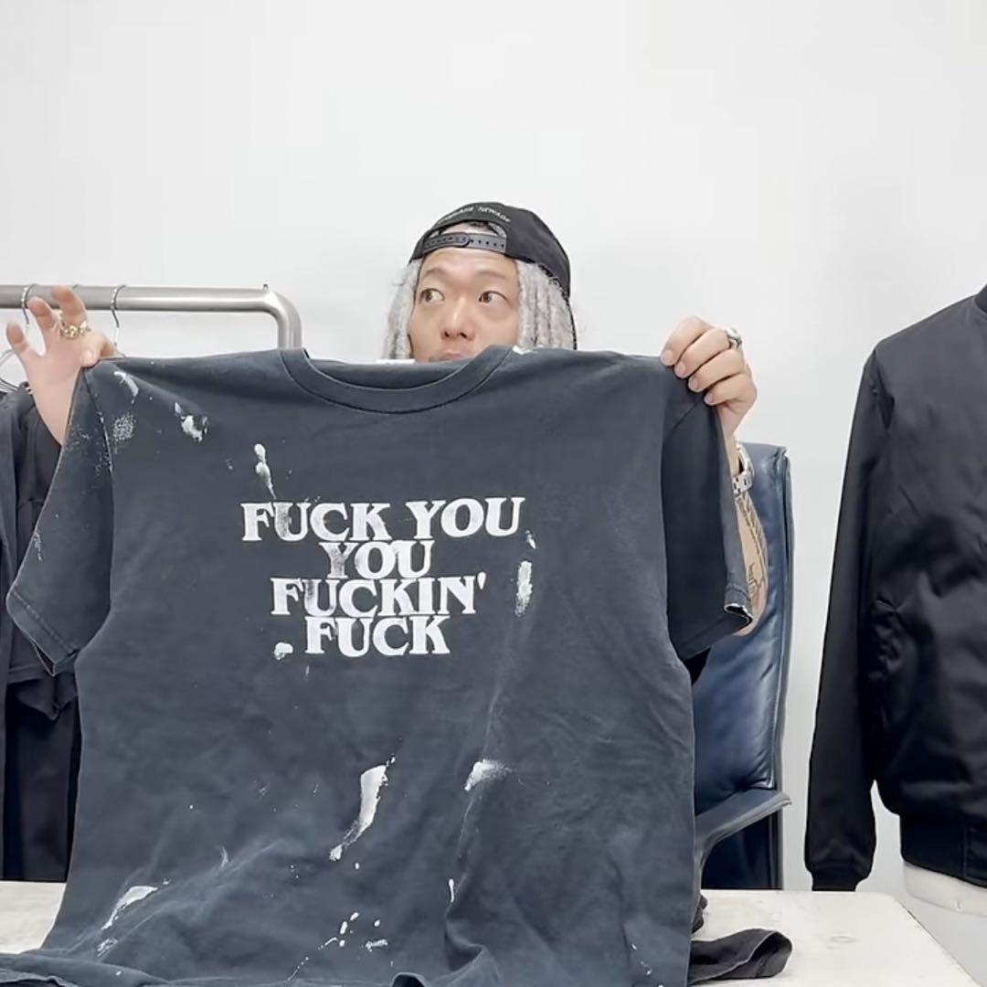 90s RUN DMC Fuck You Heroes ビンテージTシャツ 90s RUN DMC Fuck You Heroes ビンテージTシャツ