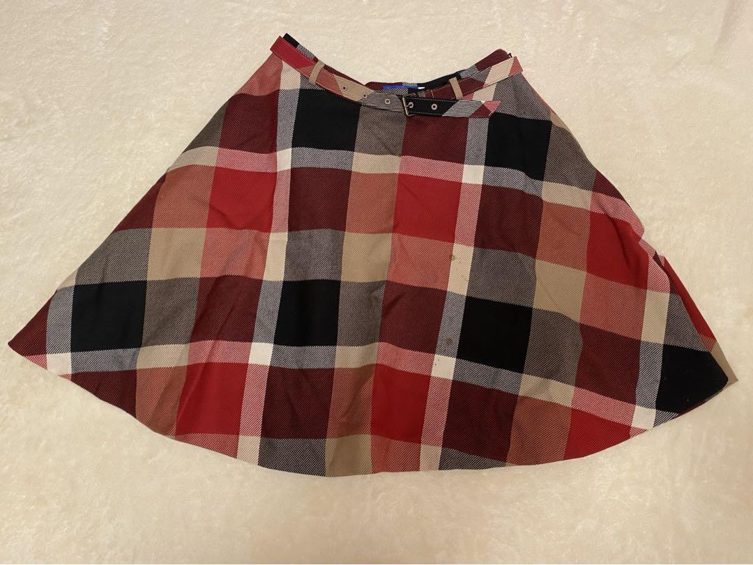 BLUE LABEL CRESTBRIDGE チェック柄スカート BLUE LABEL CRESTBRIDGE(ブルーレーベルクレストブリッジ