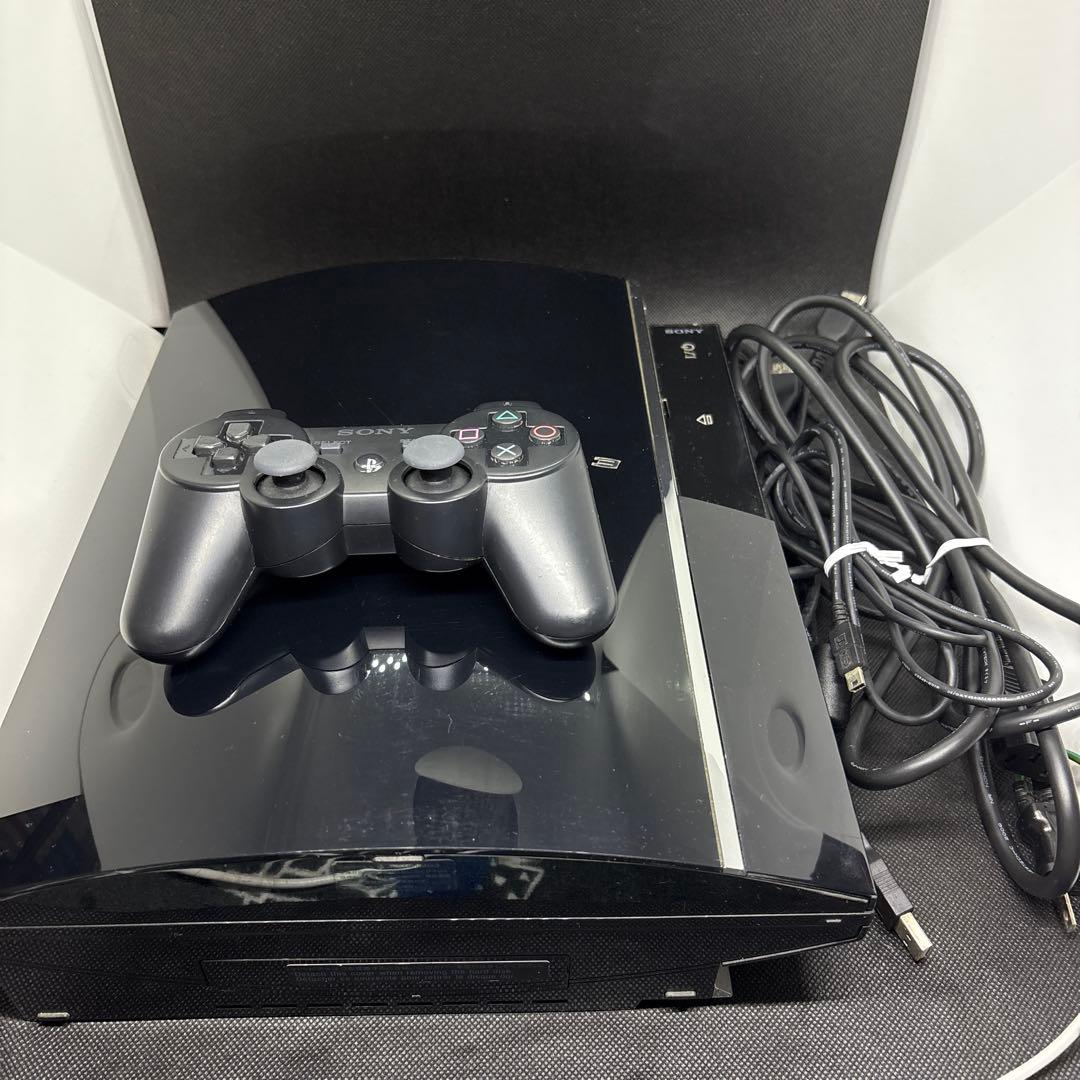 PlayStation 3 CECHA00 本体 ブラック コントローラー付きPlayStation3
