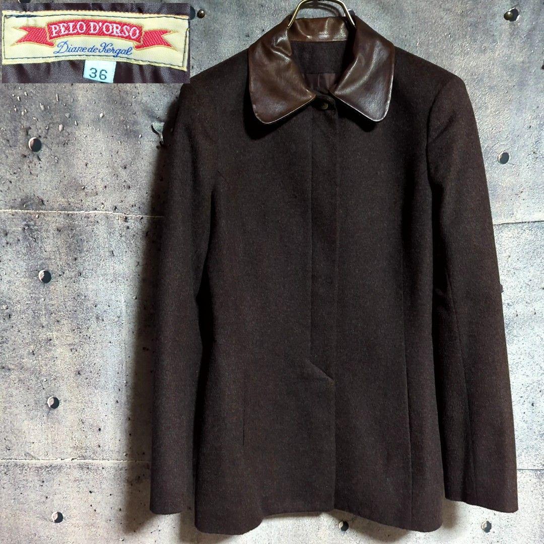 PELO D\'ORSO Diane de Kergalウールシャツジャケット
