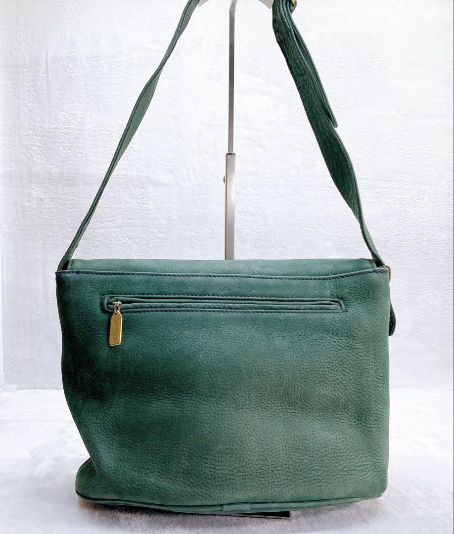 バッグ Vintage Coach Sonoma Nubuc Bag Green y2k