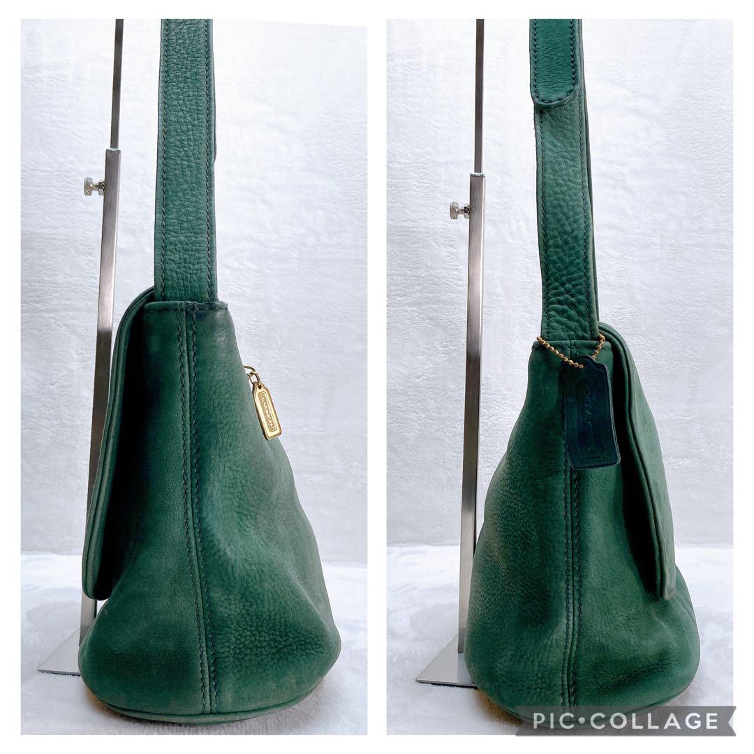 バッグ Vintage Coach Sonoma Nubuc Bag Green y2k