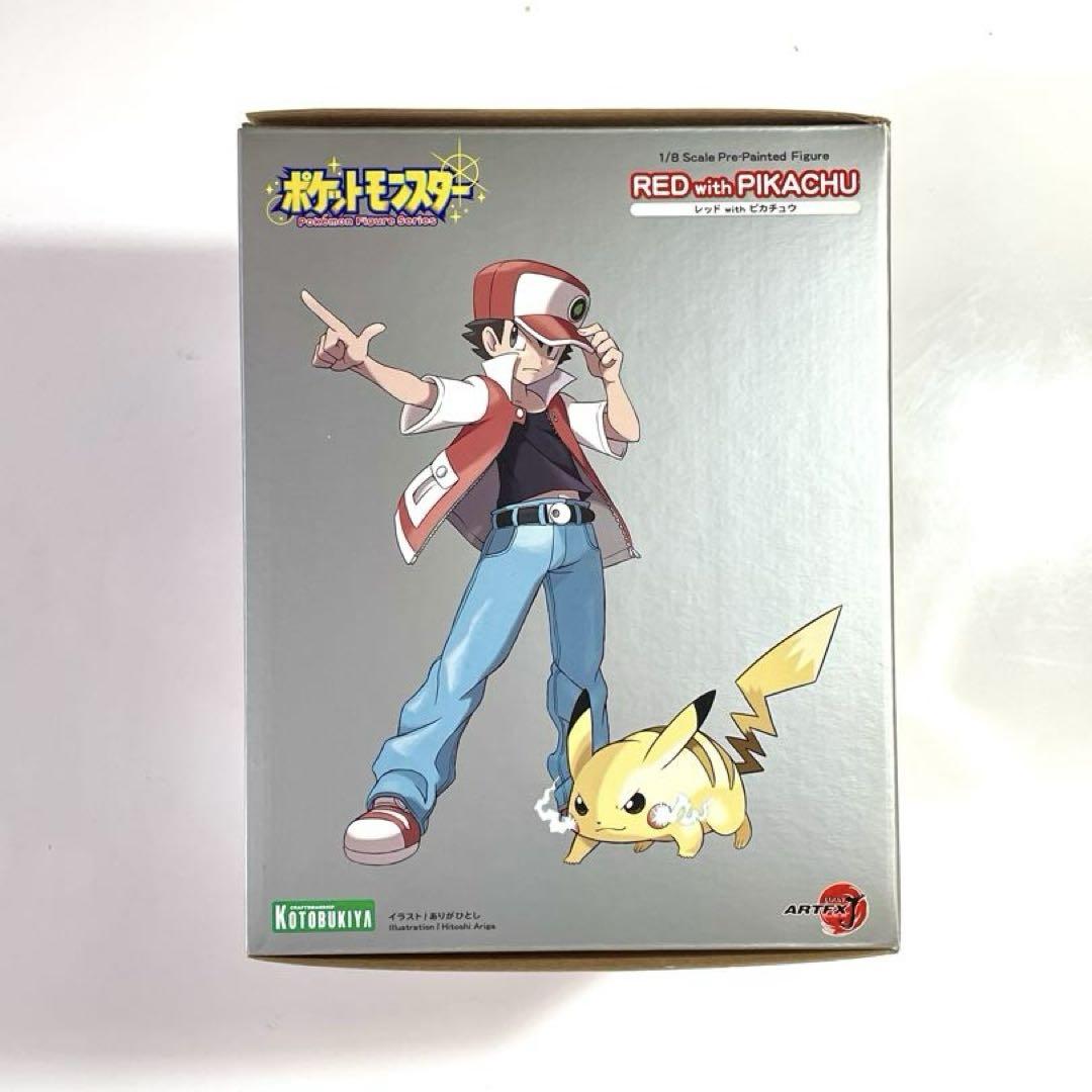 ARTFX J レッド with ピカチュウ　ポケモン　フィギュア
