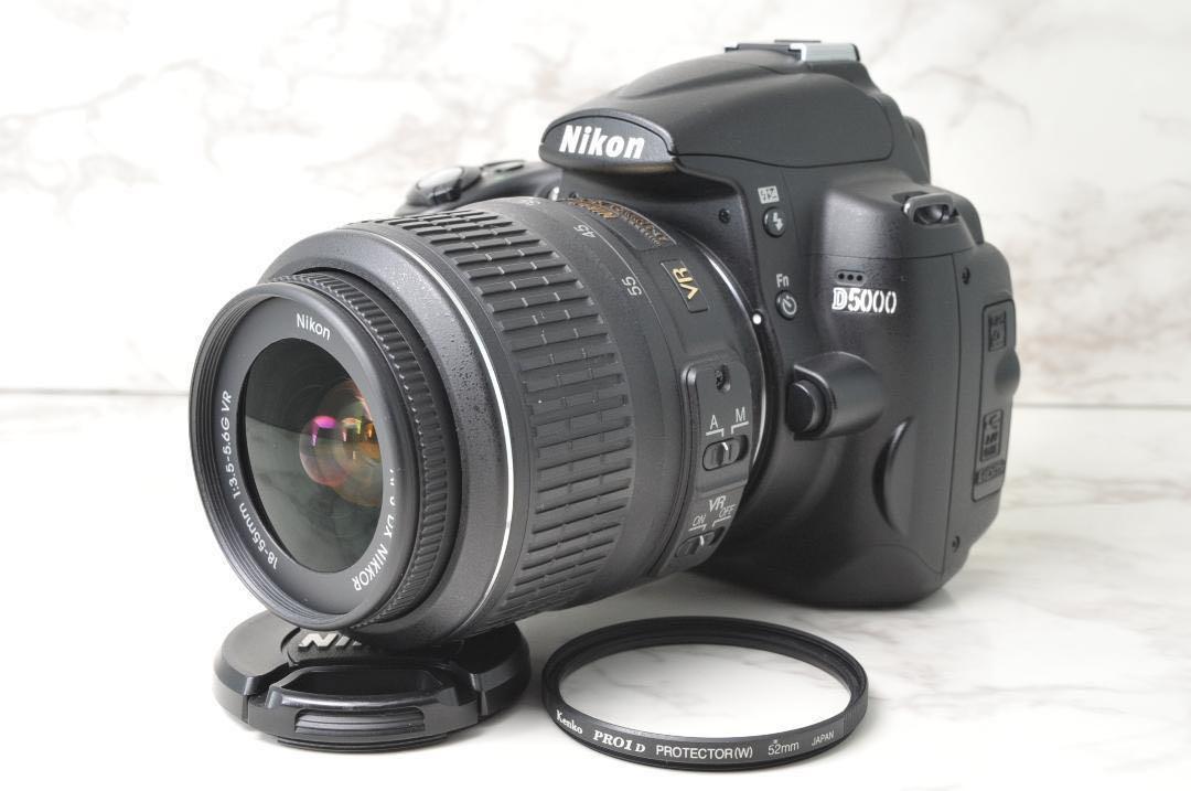 Nikon D5000⭐️スマホ転送 自撮り 動画撮影 一眼レフ ニコン