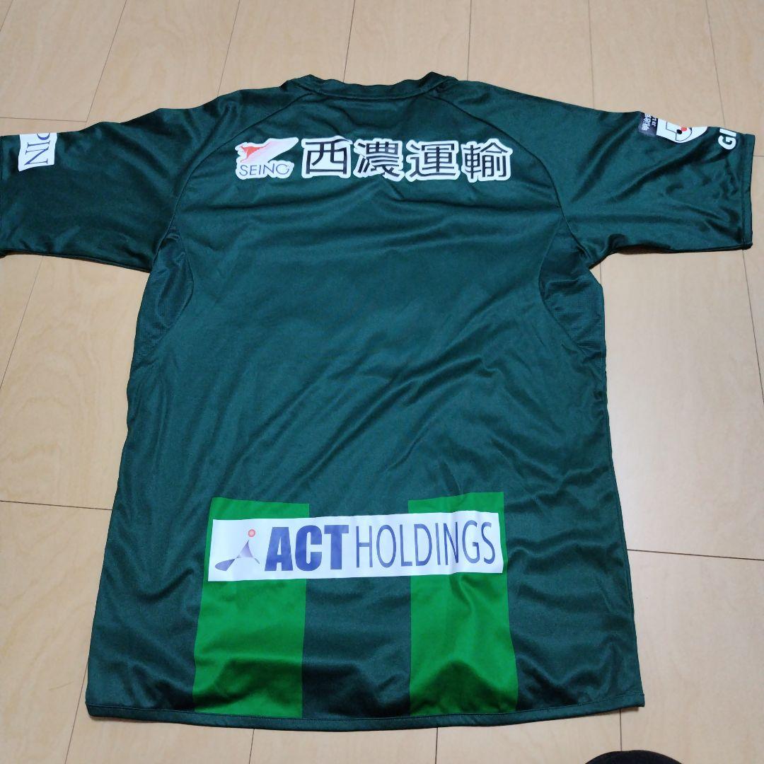 FC岐阜　New Balance サッカーシャツ Lサイズ 緑黒 FC岐阜 New Balance サッカーシャツ Lサイズ 緑黒 - メルカリ